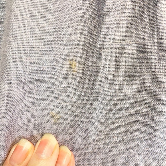 Subtle Tones lavender side button linen maxi skirt S M - Picture 6 of 10